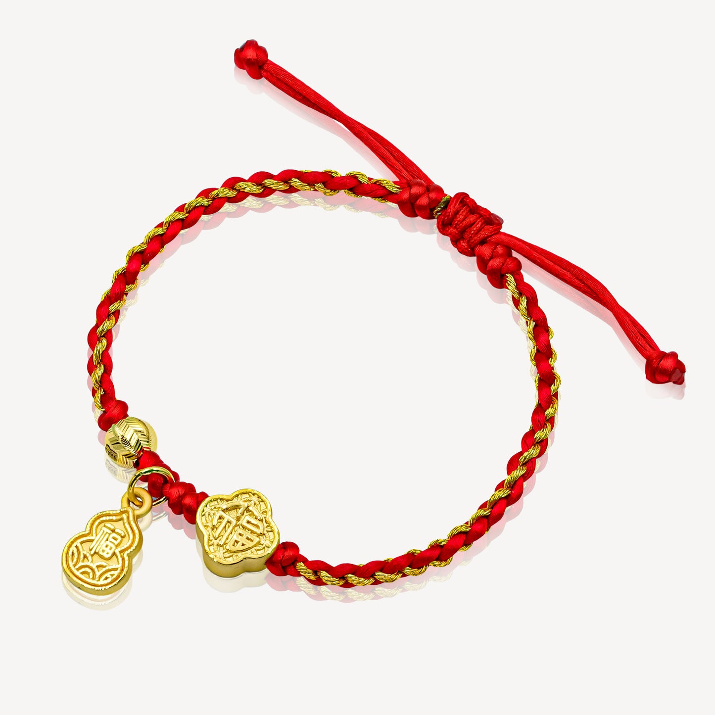 999 Gold Hulu Rope Bracelet